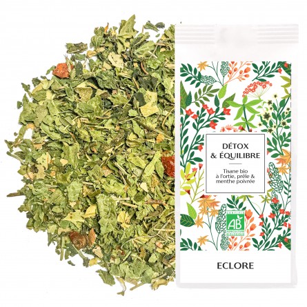 Tisane bio Detox & Equilibre pour l'équilibre acido-basique