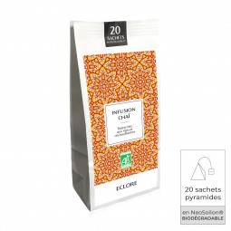 Sachets infusettes d'infusion chaï bio ECLORE (infusion bio aux épices)