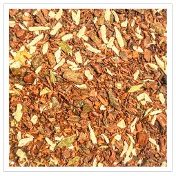 Vrac de rooibos bio à l'amande et à la cannelle Rouge d'Amour ECLORE.