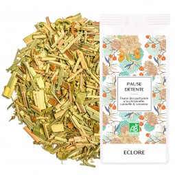 Tisane bio Pause Détente à la cannelle, au citron et plantes méditerranéennes