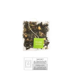 Sachet biodégradable de thé noir chaï bio ECLORE