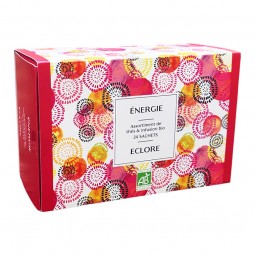 Coffret Energie : assortiment de 24 sachets de thés bio