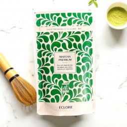 Matcha Premium Bio du Japon - 50 g en sachet recyclable
