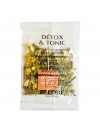 Sachet de tisane bio Detox & Tonic au gingembre et à la citronnelle dans son enveloppe compostable.