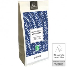 Thé Genmaïcha bio du Japon en sachets compostables