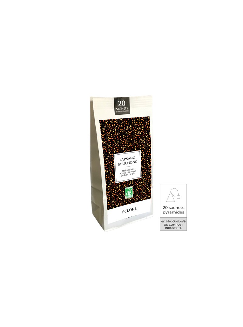Lapsang Souchong bio en sachets compostables