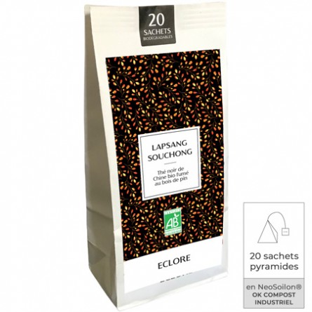 Lapsang Souchong bio en sachets compostables