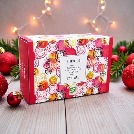 Coffret Cadeau de thés noirs bio et 1 guayusa écoresponsable