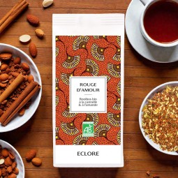 Rooibos bio amande cannelle Rouge d'Amour