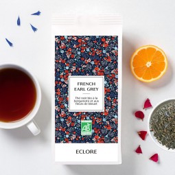 Thé noir bio Earl Grey aux fleurs de bleuet