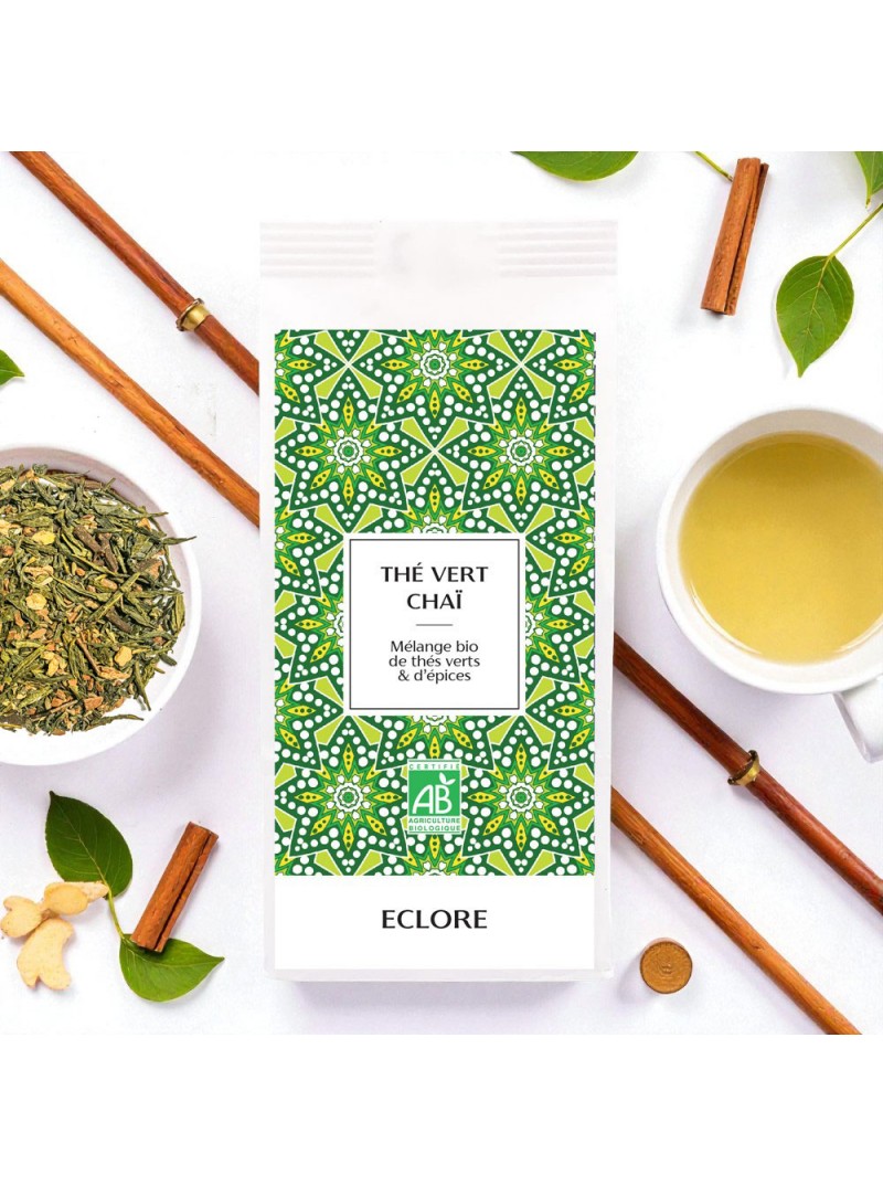 Thé vert aux épices bio