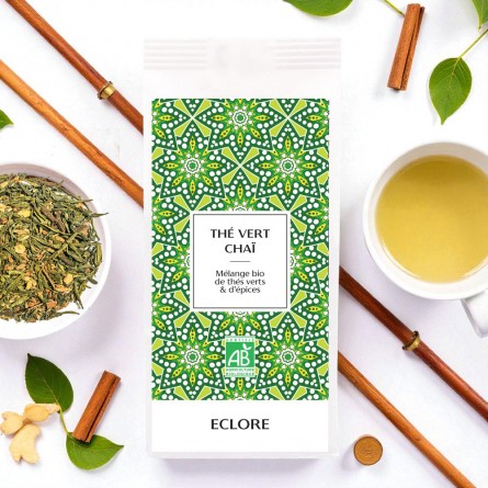 Thé vert aux épices bio