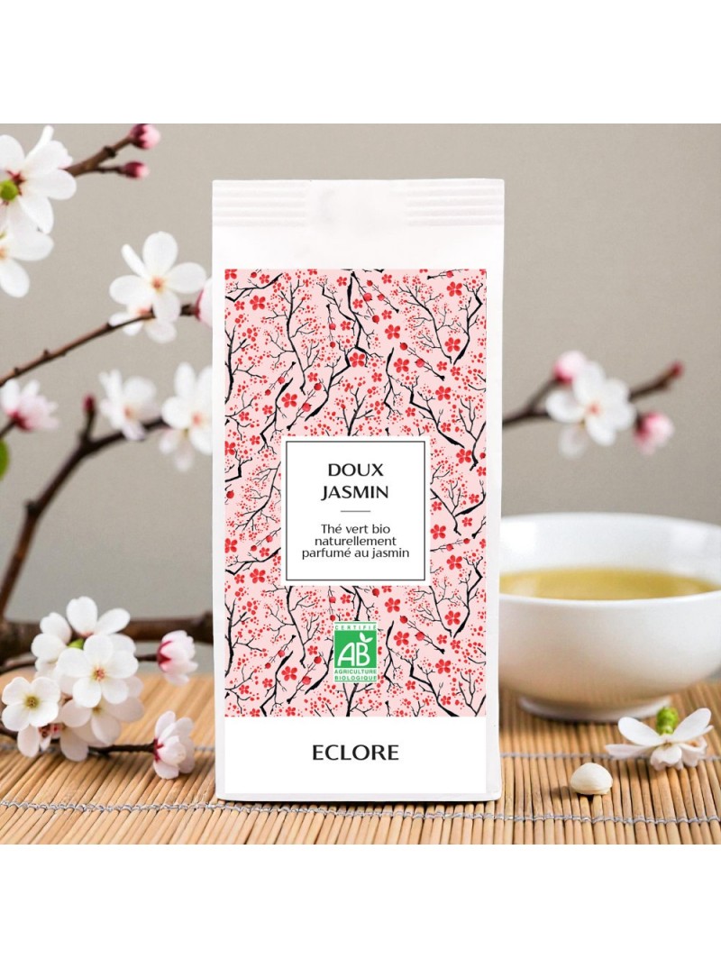 Thé au jasmin bio sans amertume