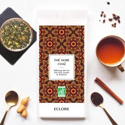Thé noir chaï bio aux épices
