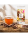 Infusion de cosses de fèves de cacao bio et équitable