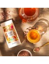 Infusion de cosses de cacao bio et équitables issues d'une chocolaterie Bean-to-bar