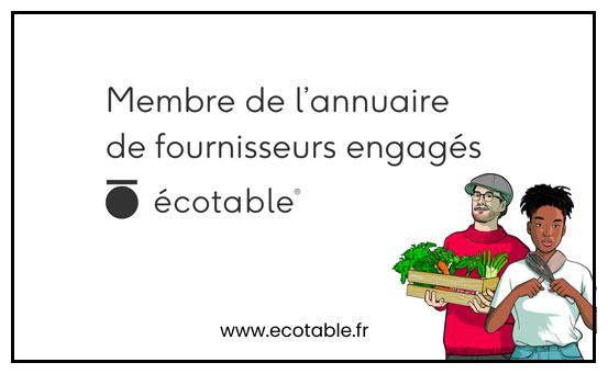 Partenaire engagé Ecotable